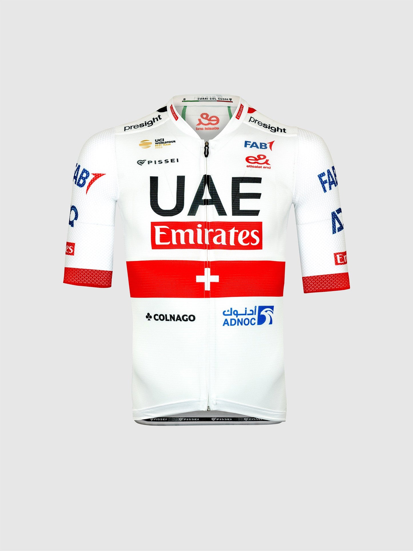 Pissei UAE Team Emirates Short Sleeve Jersey 24 (Switzerland)