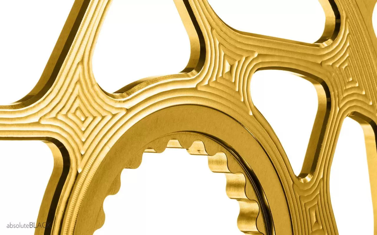 Absolute Black Oval Chainring (Shimano 12spd HG+ Direct Mount)