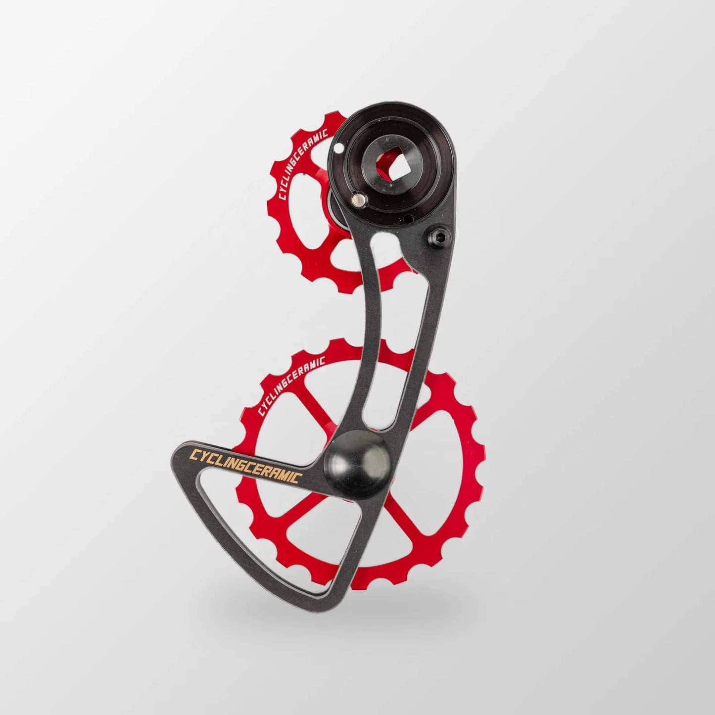 CYCLING CERAMIC Oversized Pulley for SRAM RED / Force / Rival AXS - Red