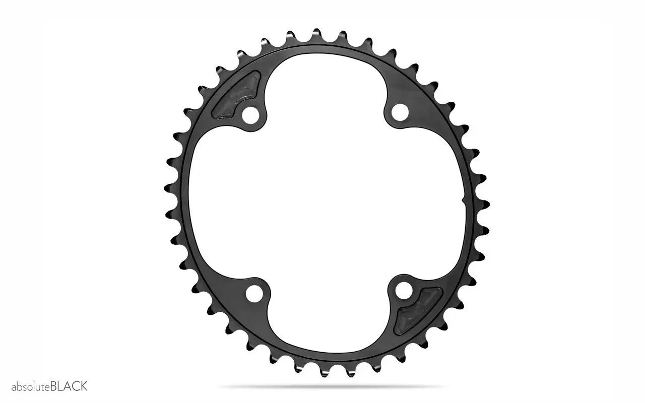 Absolute Black Oval Chainring ( Campagnolo )