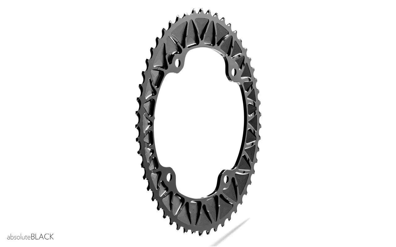 Absolute Black Oval Chainring ( Campagnolo )