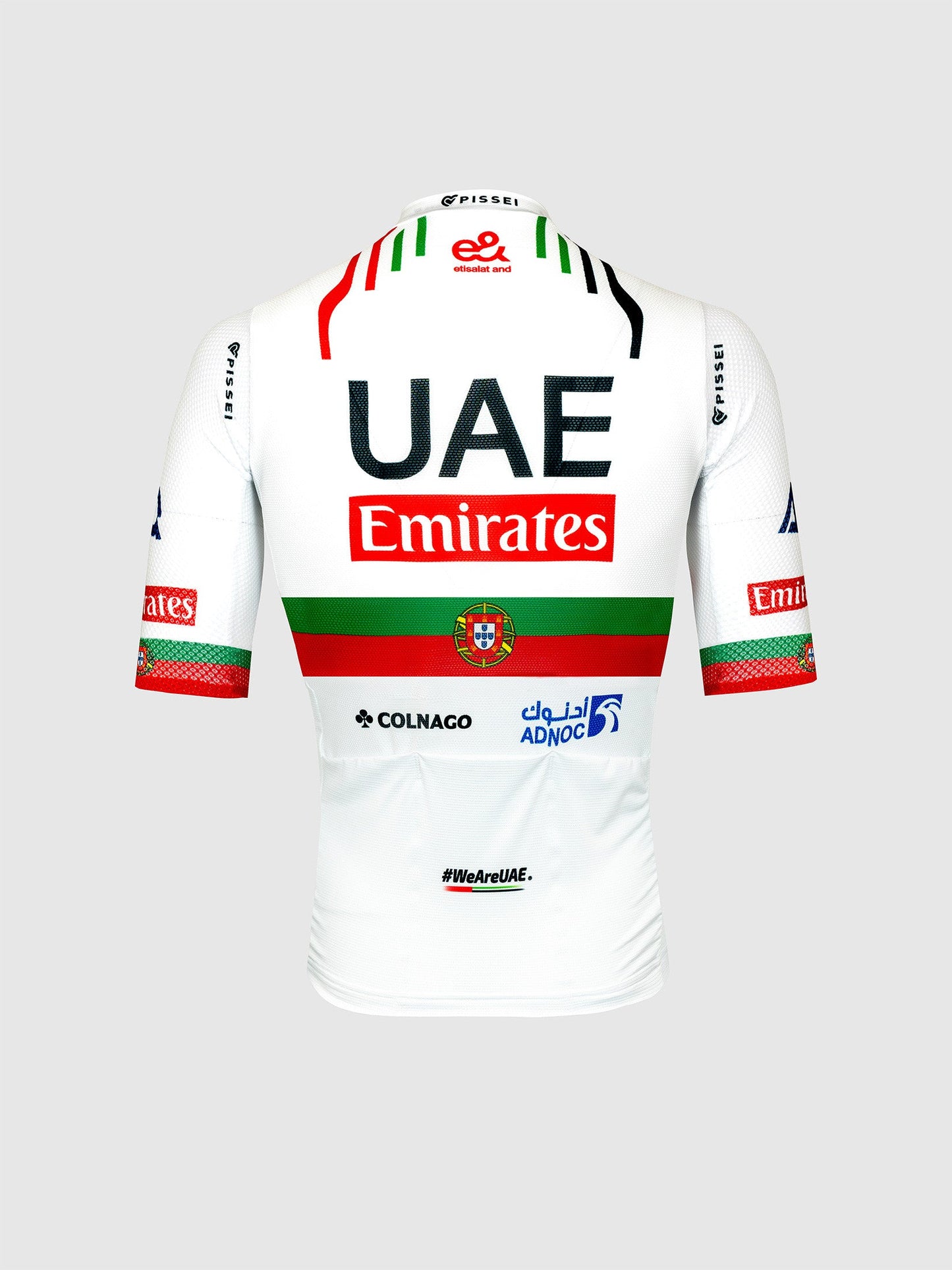 Pissei UAE Team Emirates Short Sleeve Jersey 24 (Portugal)