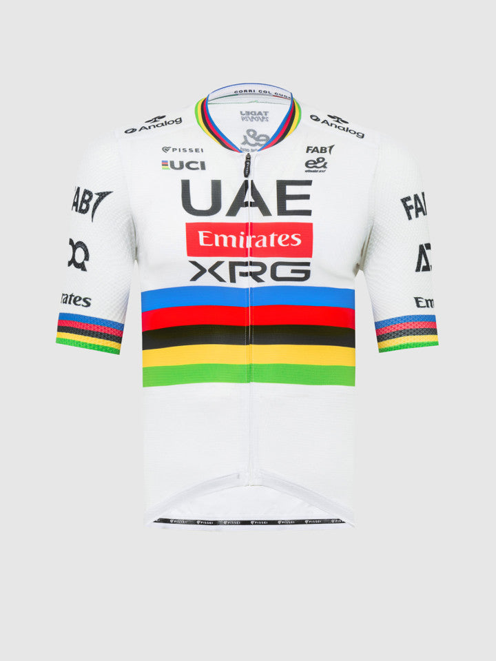 Tadej Pogacar World Champ Magistrale Official Short Sleeve Jersey