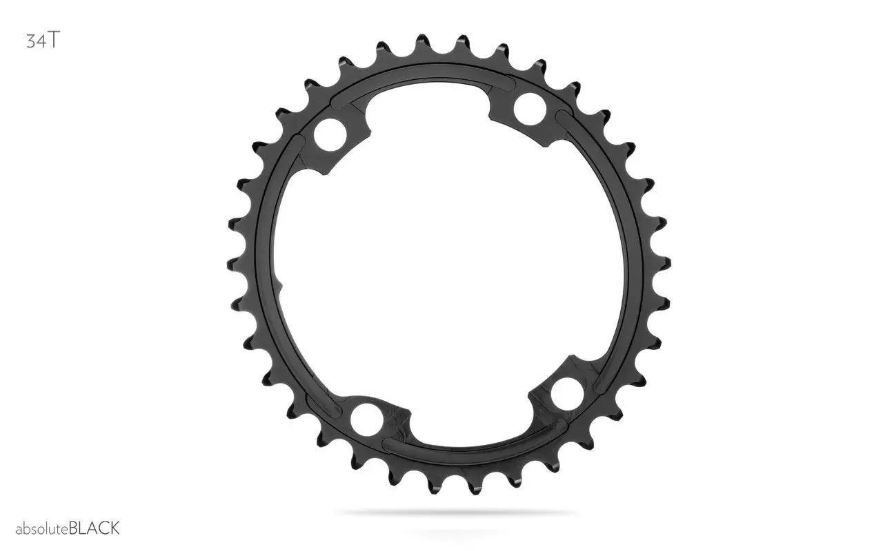 Absolute Black Oval Chainring ( 110/4 )