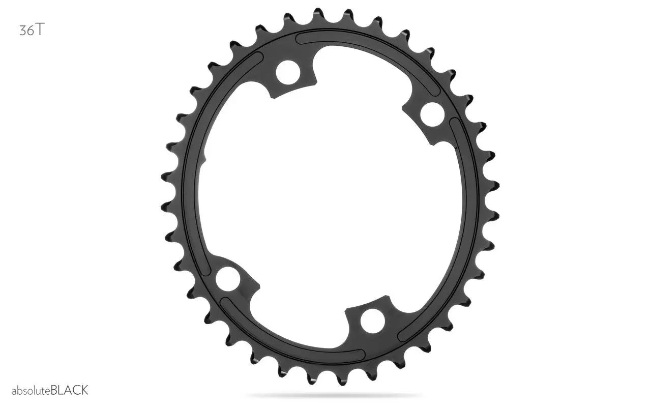 Absolute Black Oval Chainring ( 110/4 )