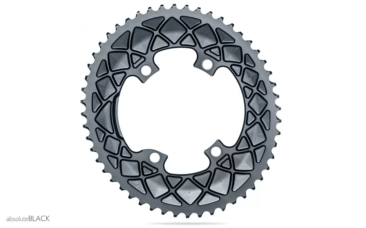 Absolute Black Oval Chainring ( 110/4 )