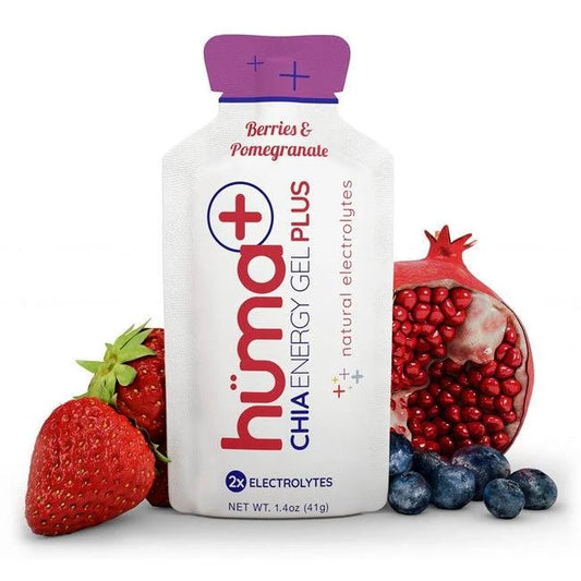 Huma Chia Energy Gel Plus Berries & Pomegranate 41g