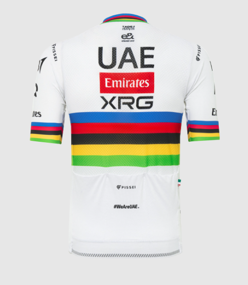 Tadej Pogacar World Champ Replica Short Sleeve Jersey