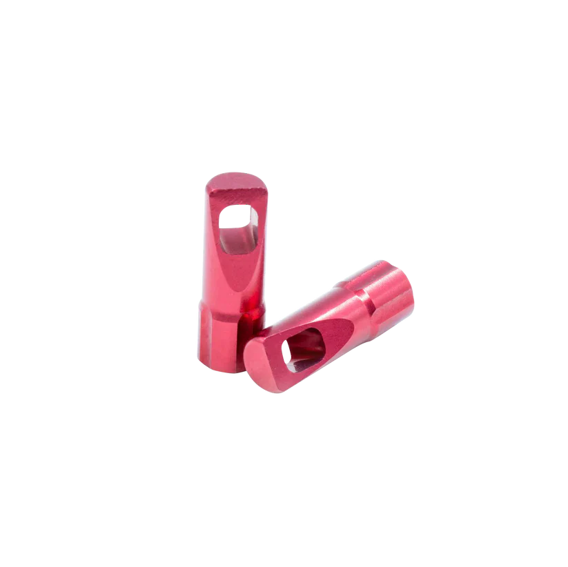 JRC Anodised Aluminum Valve Caps Set